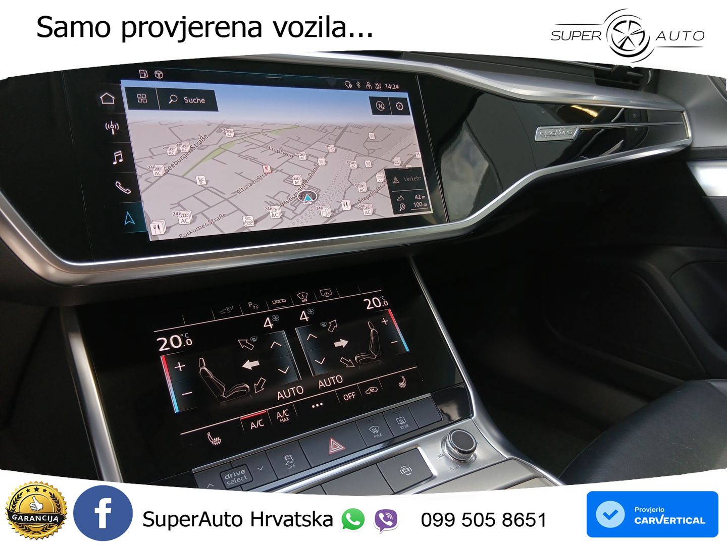 Audi A6 50 TFSIe (299 KS) quattro ultra S tronic LED+GR SJED+ACC