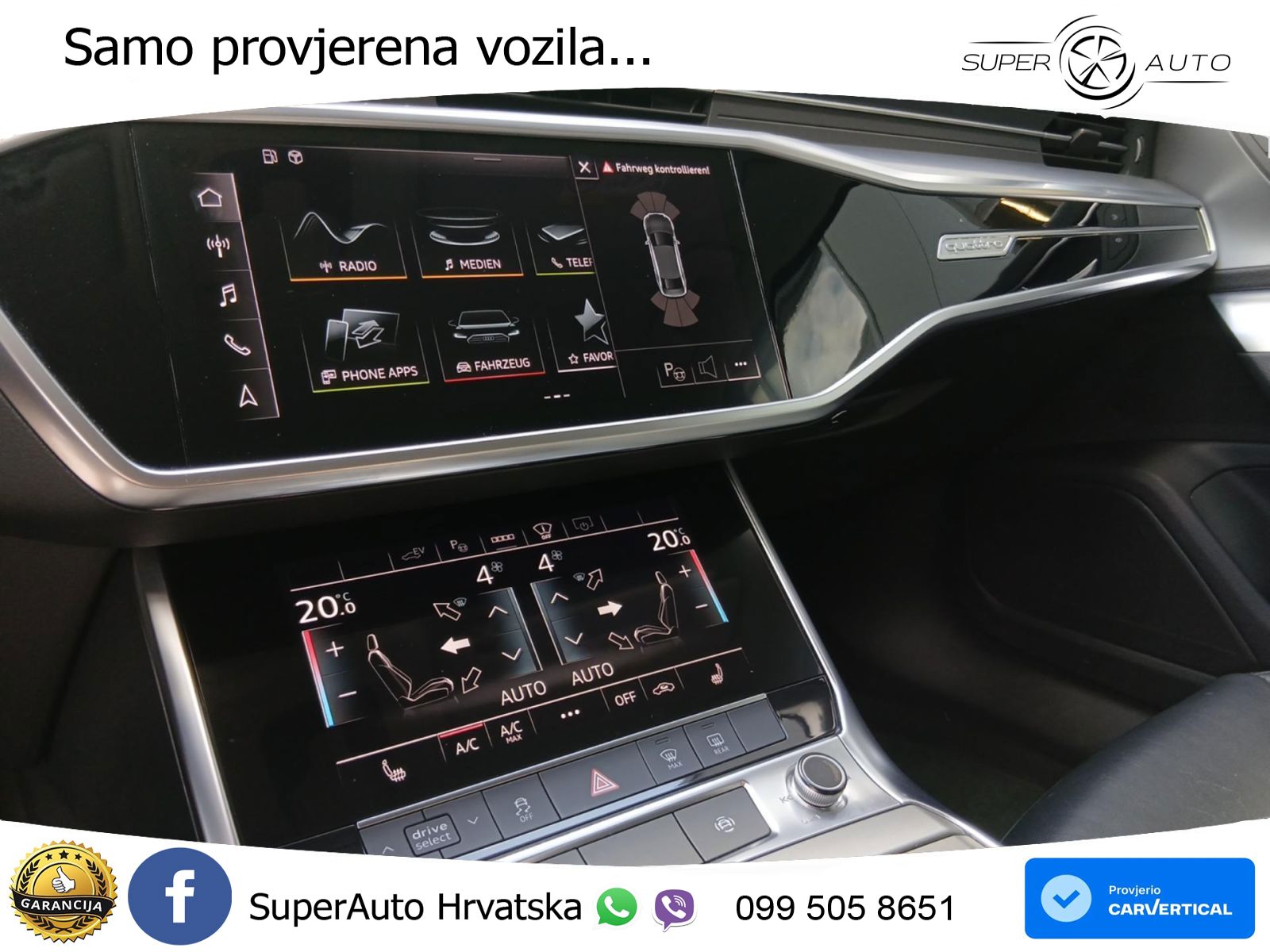 Audi A6 50 TFSIe (299 KS) quattro ultra S tronic LED+GR SJED+ACC
