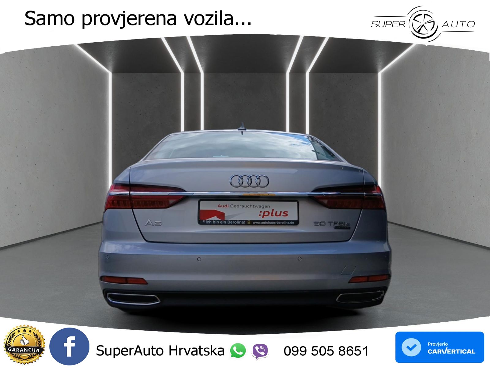 Audi A6 50 TFSIe (299 KS) quattro ultra S tronic LED+GR SJED+ACC