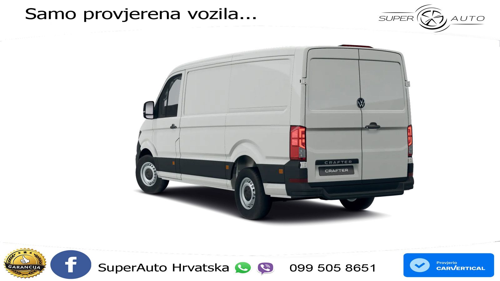 Volkswagen Crafter 35 Kasten L2H1 / Bluetooth, Klima, PDC 140 KS