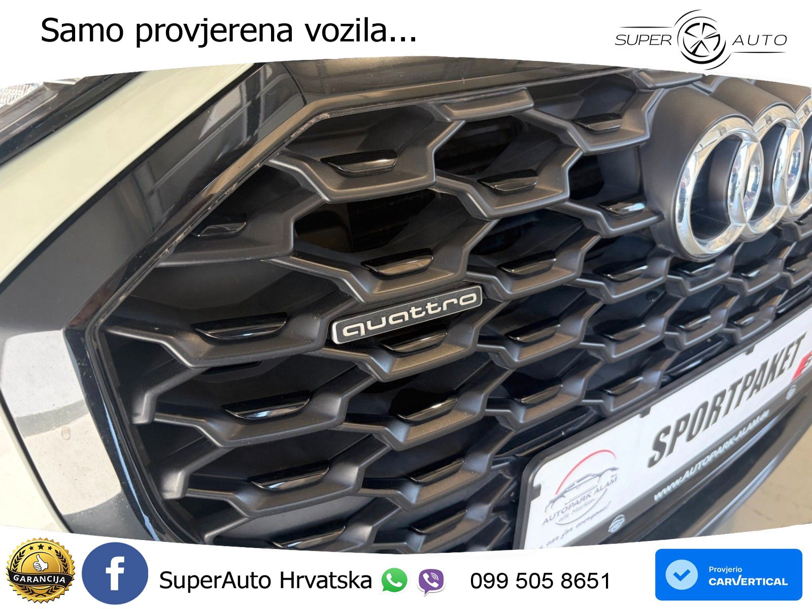 Audi Q3 Sportback 35 TDI (150 KS) quattro S tronic S line LED+GR SJED+ACC