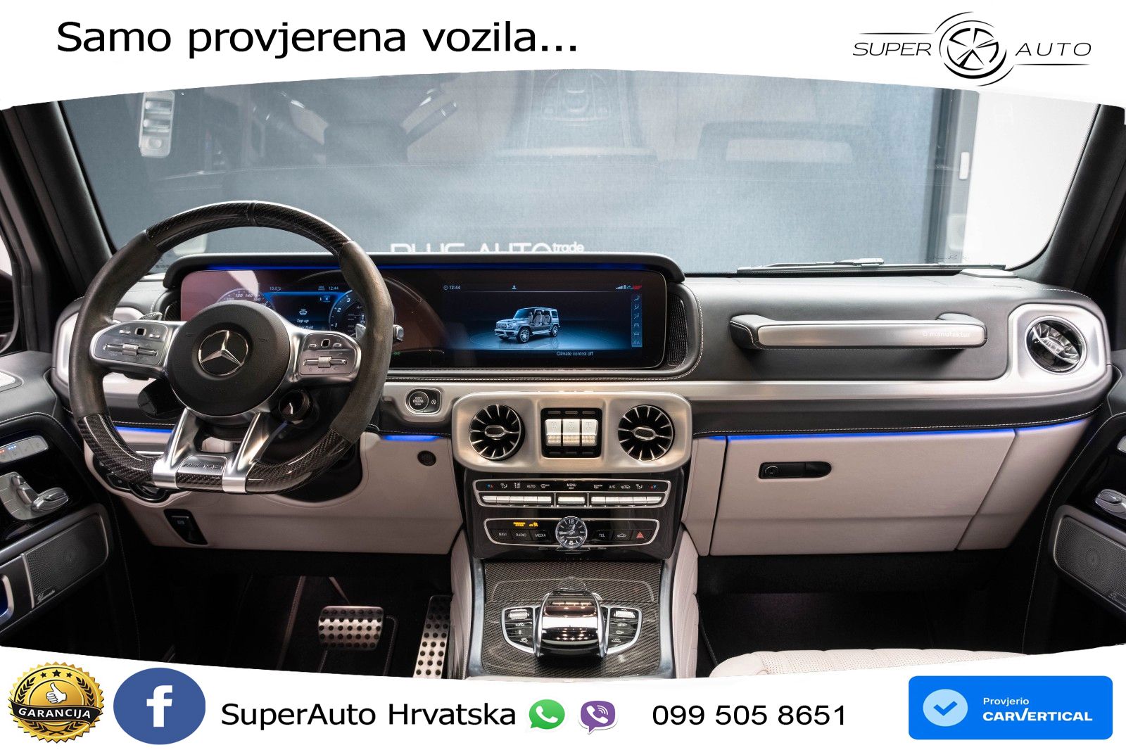 Mercedes AMG G 63 Long V8 (585 KS) 4MATIC 9G-TRONIC AMG SPEEDSHIFT TCT