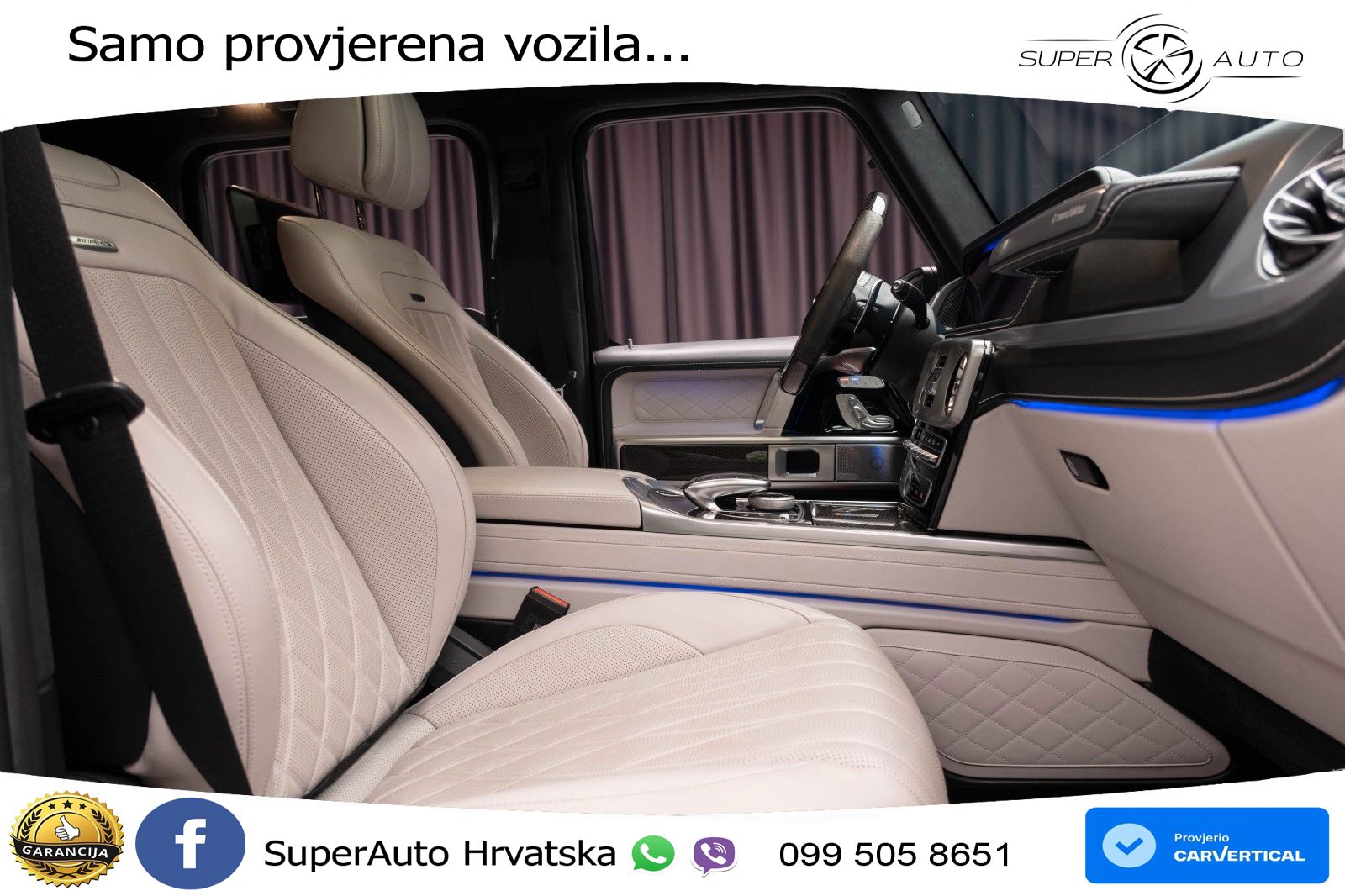 Mercedes AMG G 63 Long V8 (585 KS) 4MATIC 9G-TRONIC AMG SPEEDSHIFT TCT
