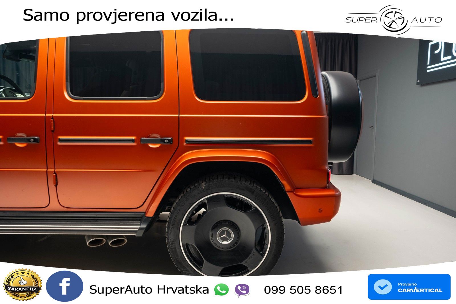 Mercedes AMG G 63 Long V8 (585 KS) 4MATIC 9G-TRONIC AMG SPEEDSHIFT TCT