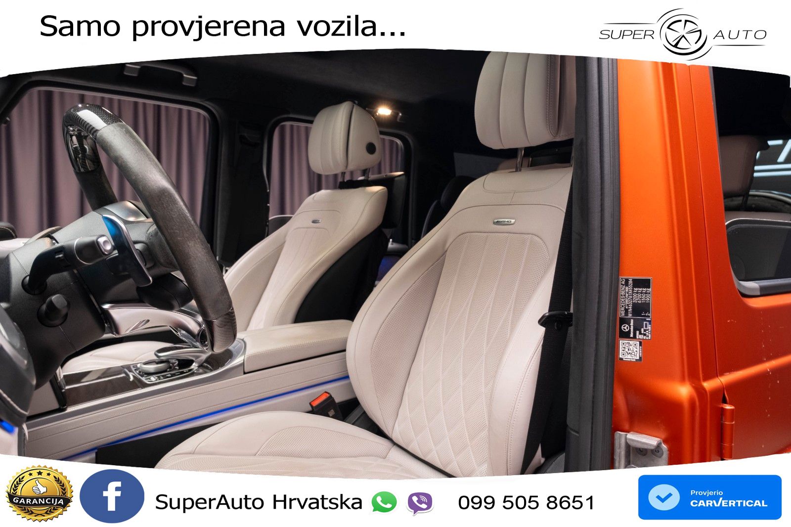 Mercedes AMG G 63 Long V8 (585 KS) 4MATIC 9G-TRONIC AMG SPEEDSHIFT TCT