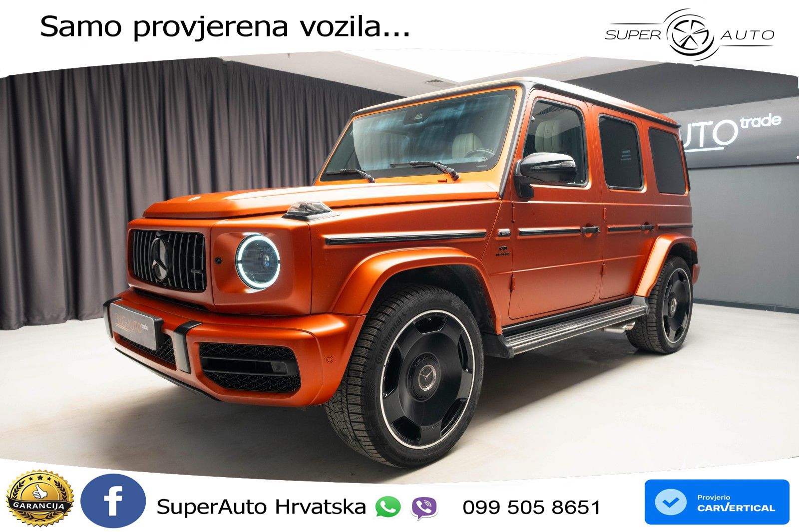 Mercedes AMG G 63 Long V8 (585 KS) 4MATIC 9G-TRONIC AMG SPEEDSHIFT TCT