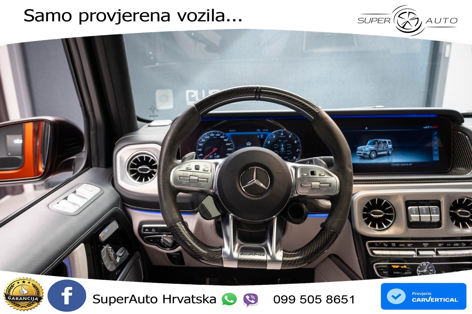 Mercedes AMG G 63 Long V8 (585 KS) 4MATIC 9G-TRONIC AMG SPEEDSHIFT TCT