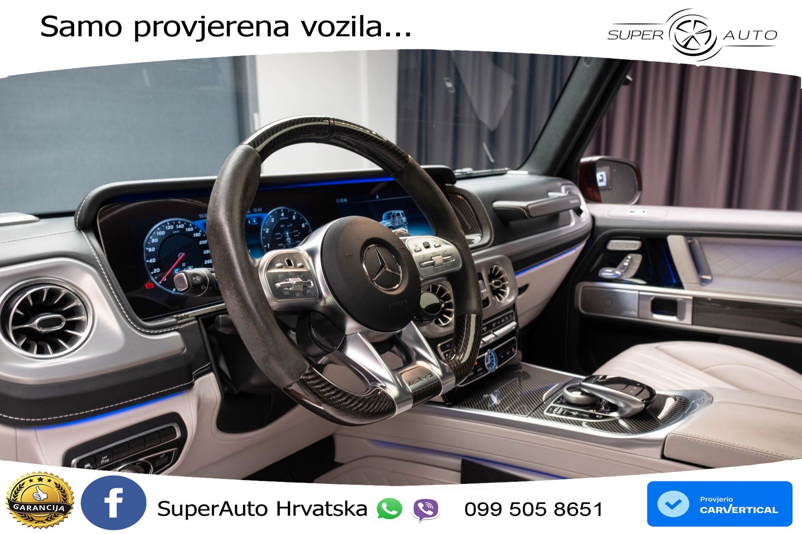 Mercedes AMG G 63 Long V8 (585 KS) 4MATIC 9G-TRONIC AMG SPEEDSHIFT TCT