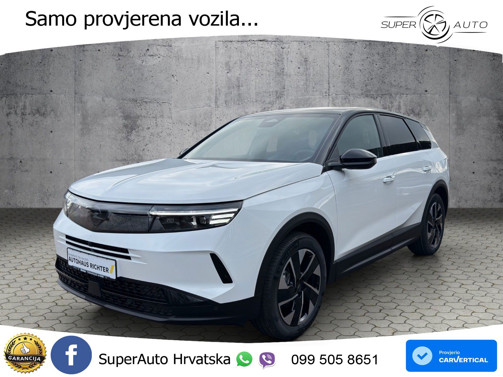 Opel Grandland 1.2 Turbo (145 KS) Hybrid eDCT GS LED+GR SJED+ACC