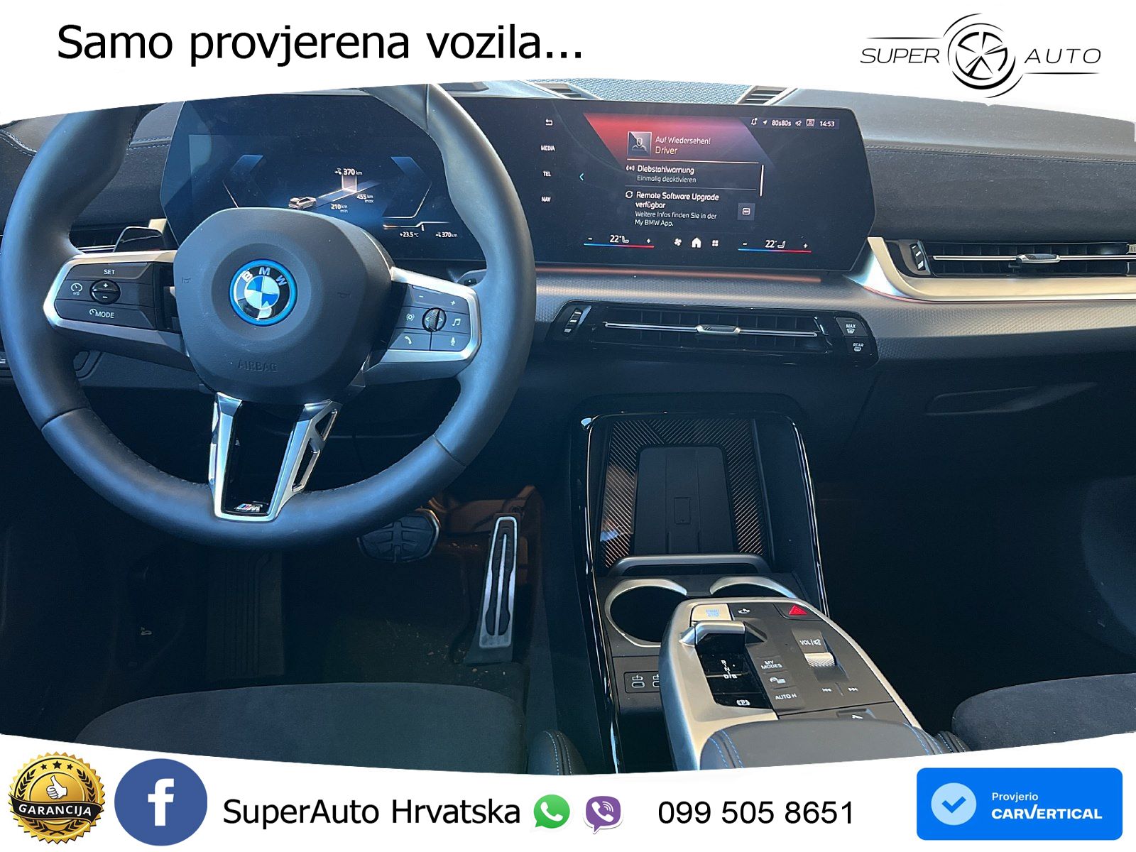 BMW iX1 66.5 kWh (204 KS) eDrive20 LED+GR SJED+ACC