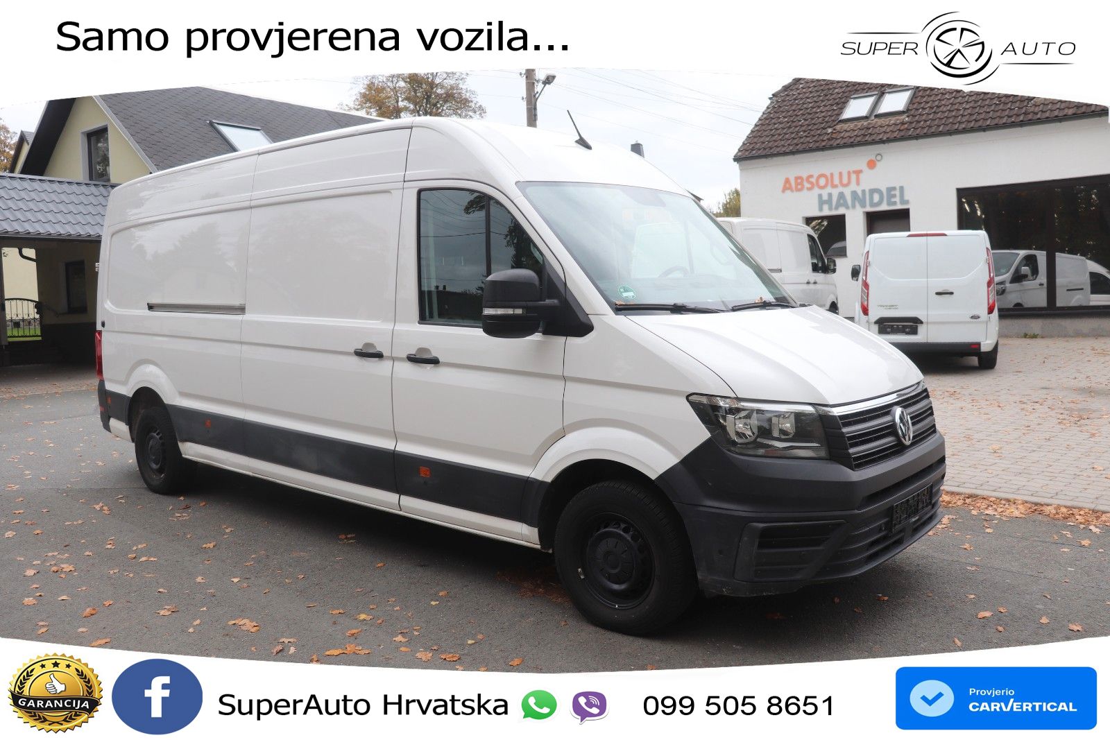 Volkswagen Crafter 35 L4H3 lang hoch Zahnriemen Navi Tüv 140 KS