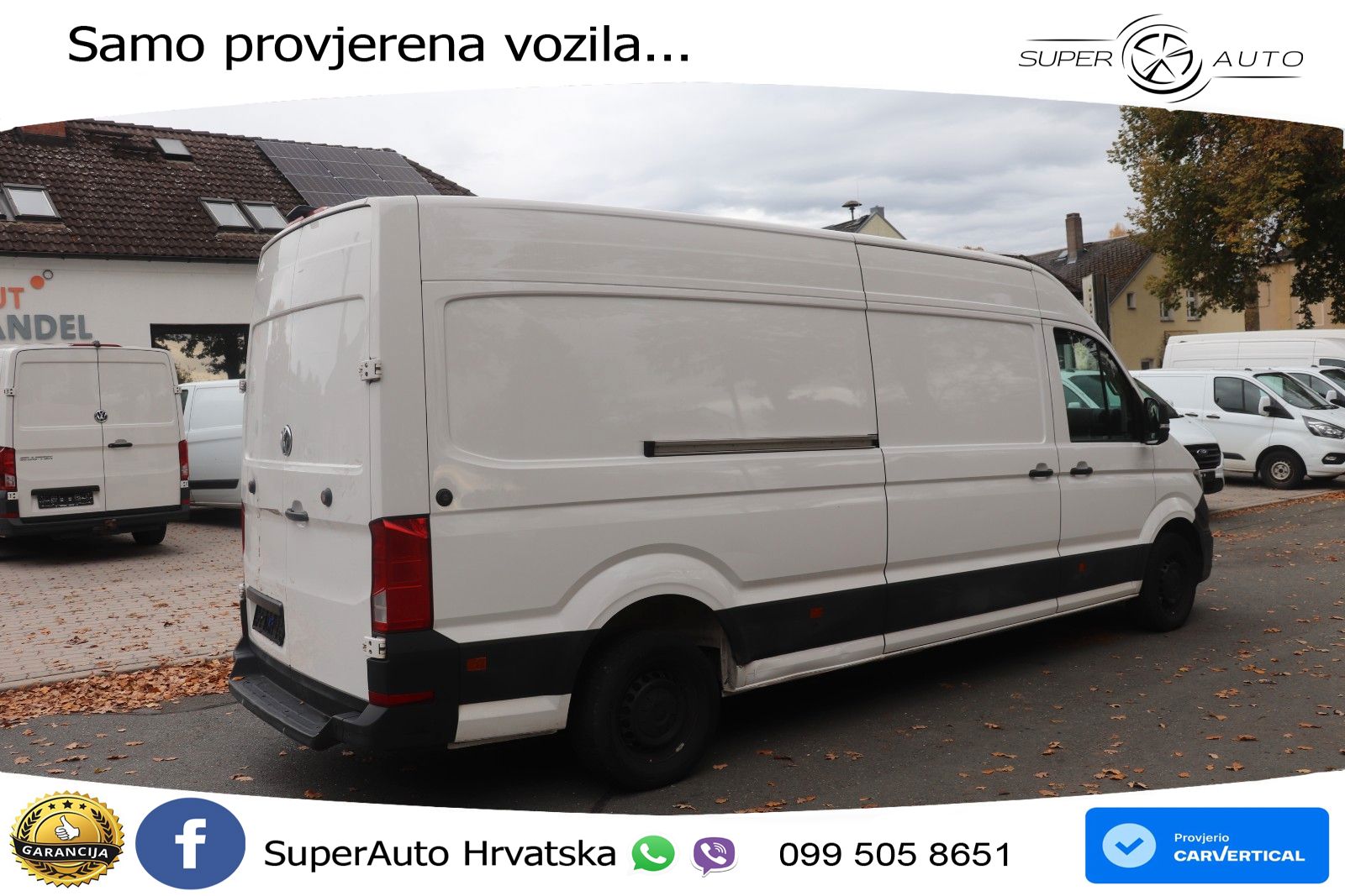 Volkswagen Crafter 35 L4H3 lang hoch Zahnriemen Navi Tüv 140 KS