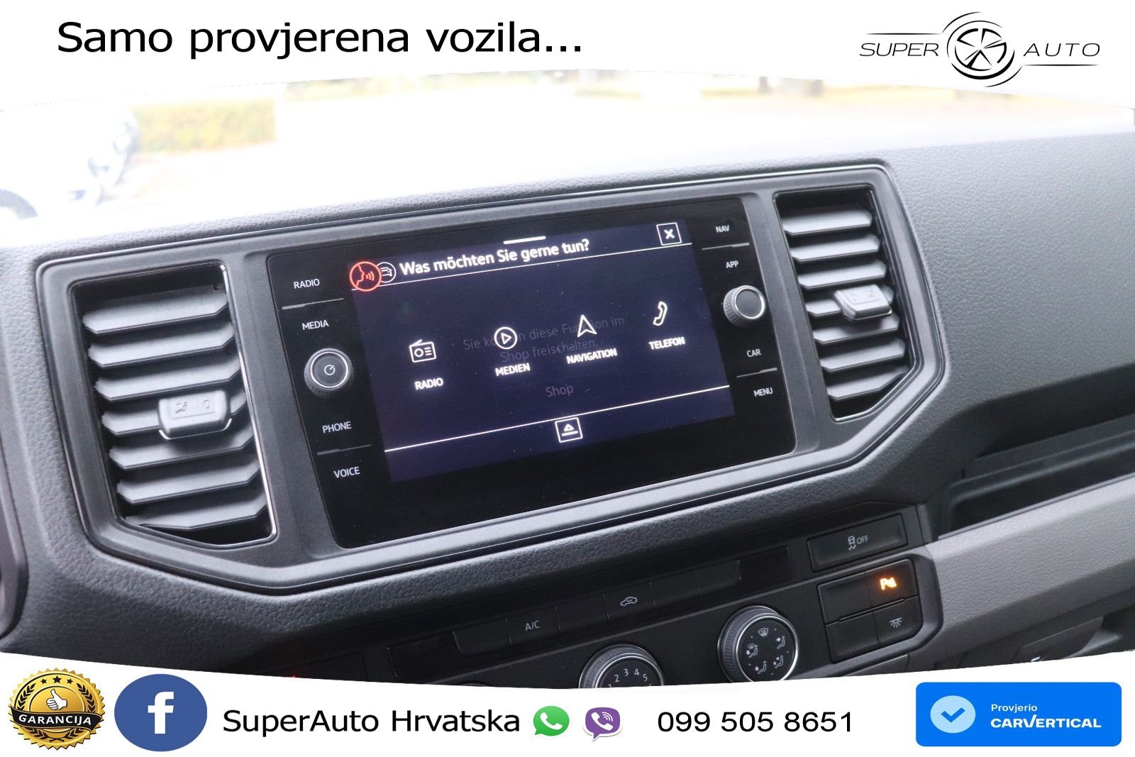Volkswagen Crafter 35 L4H3 lang hoch Zahnriemen Navi Tüv 140 KS
