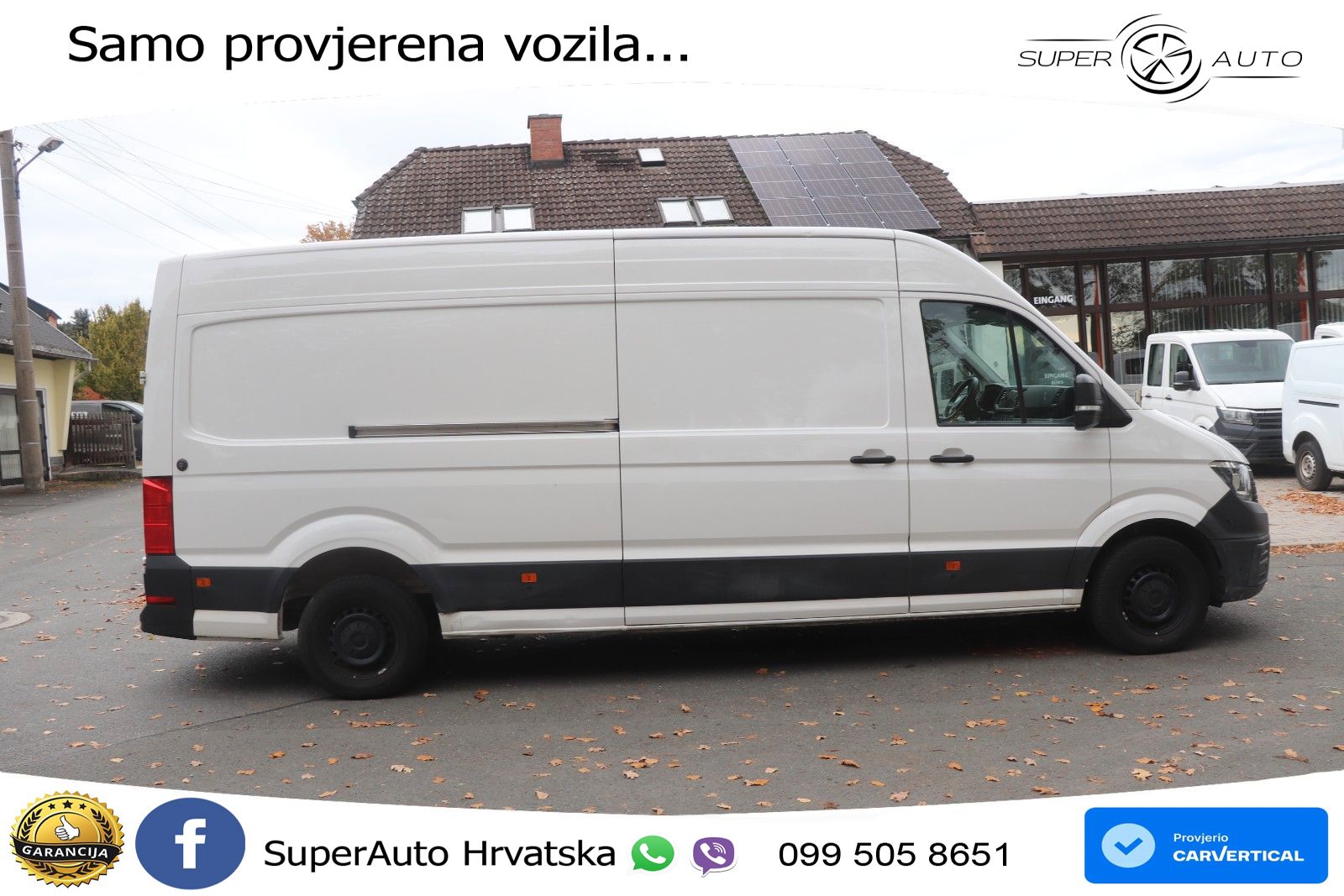 Volkswagen Crafter 35 L4H3 lang hoch Zahnriemen Navi Tüv 140 KS