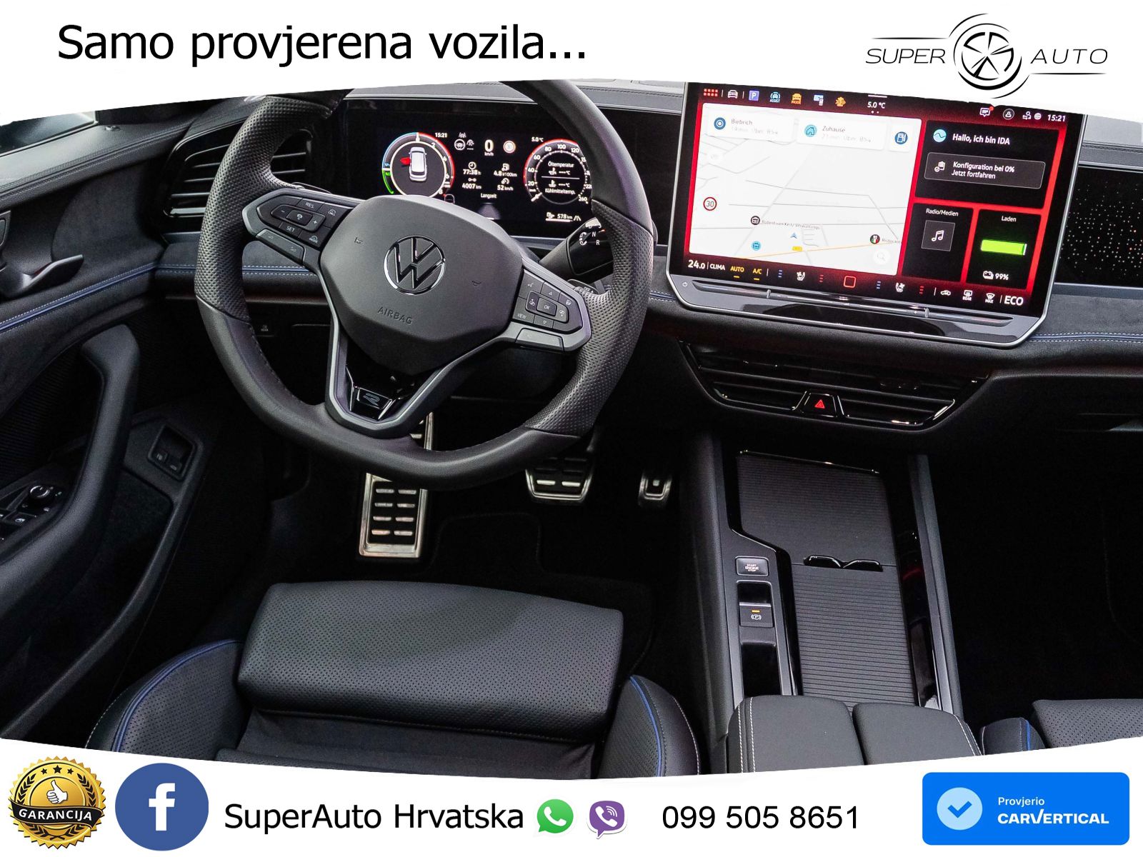 Volkswagen Passat Variant 1.5 TSI (204 KS) eHybrid DSG R-Line LED+GR SJED+ACC