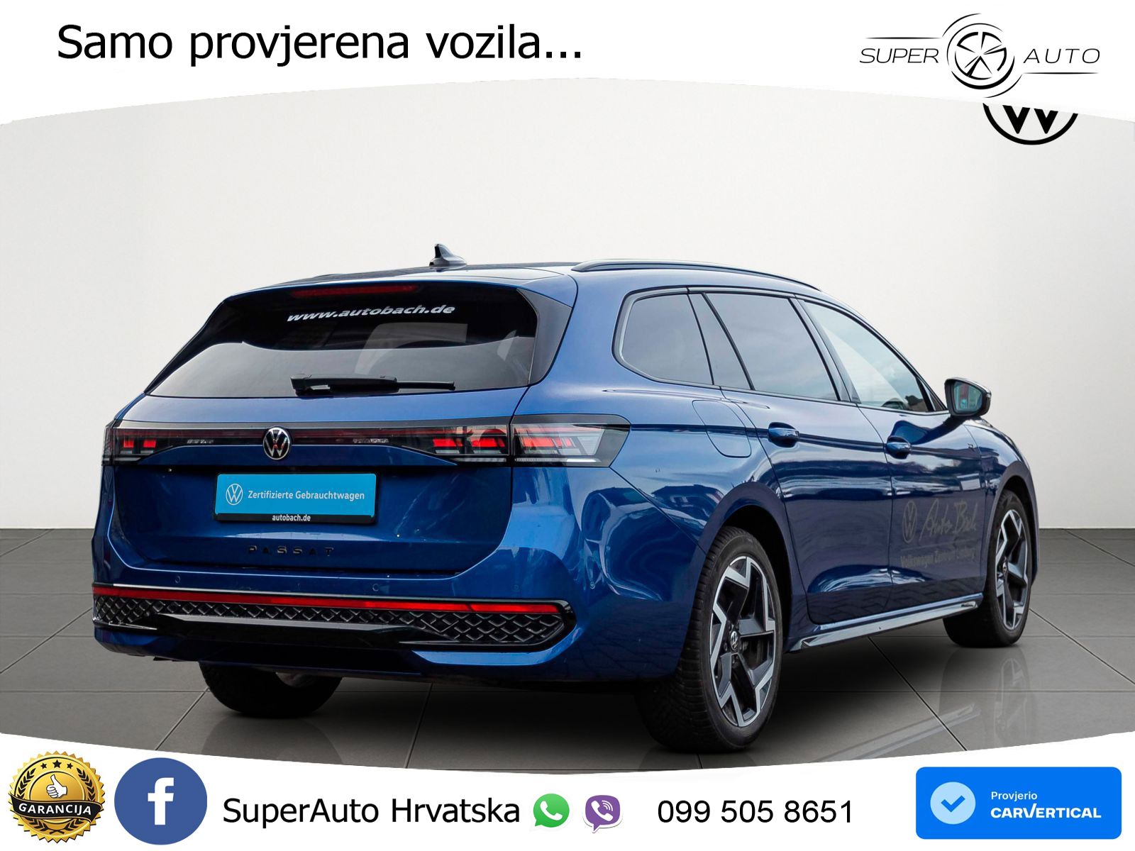 Volkswagen Passat Variant 1.5 TSI (204 KS) eHybrid DSG R-Line LED+GR SJED+ACC