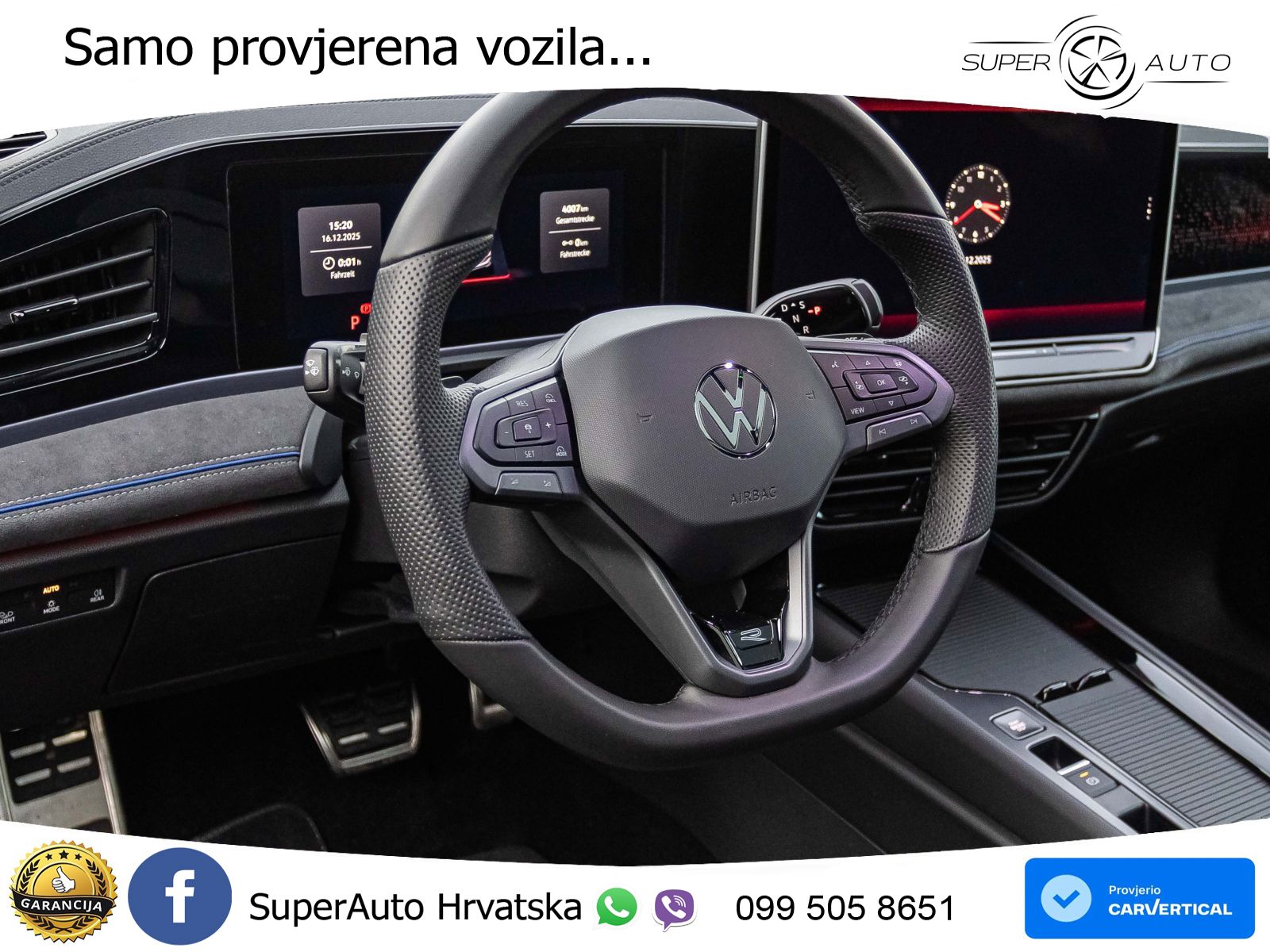 Volkswagen Passat Variant 1.5 TSI (204 KS) eHybrid DSG R-Line LED+GR SJED+ACC