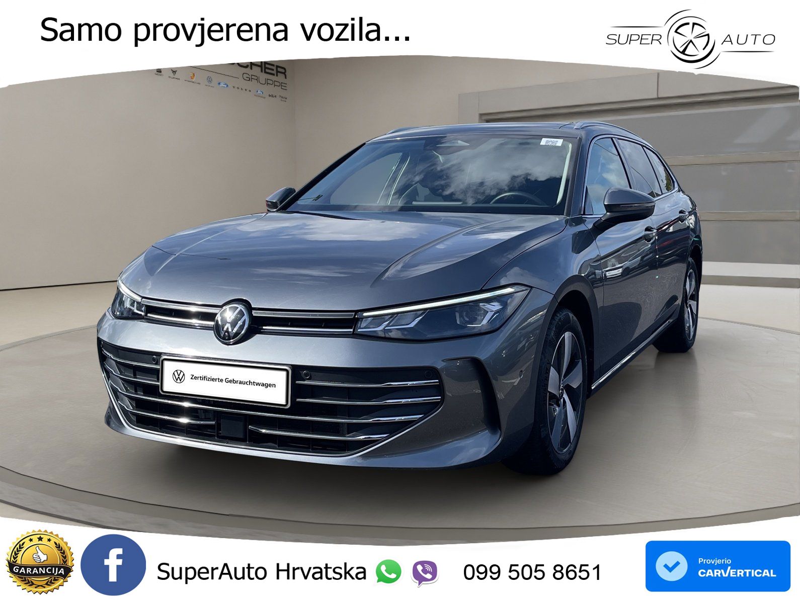 Volkswagen Passat Variant 1.5 eTSI (150 KS) DSG Business LED+GR SJED+ACC