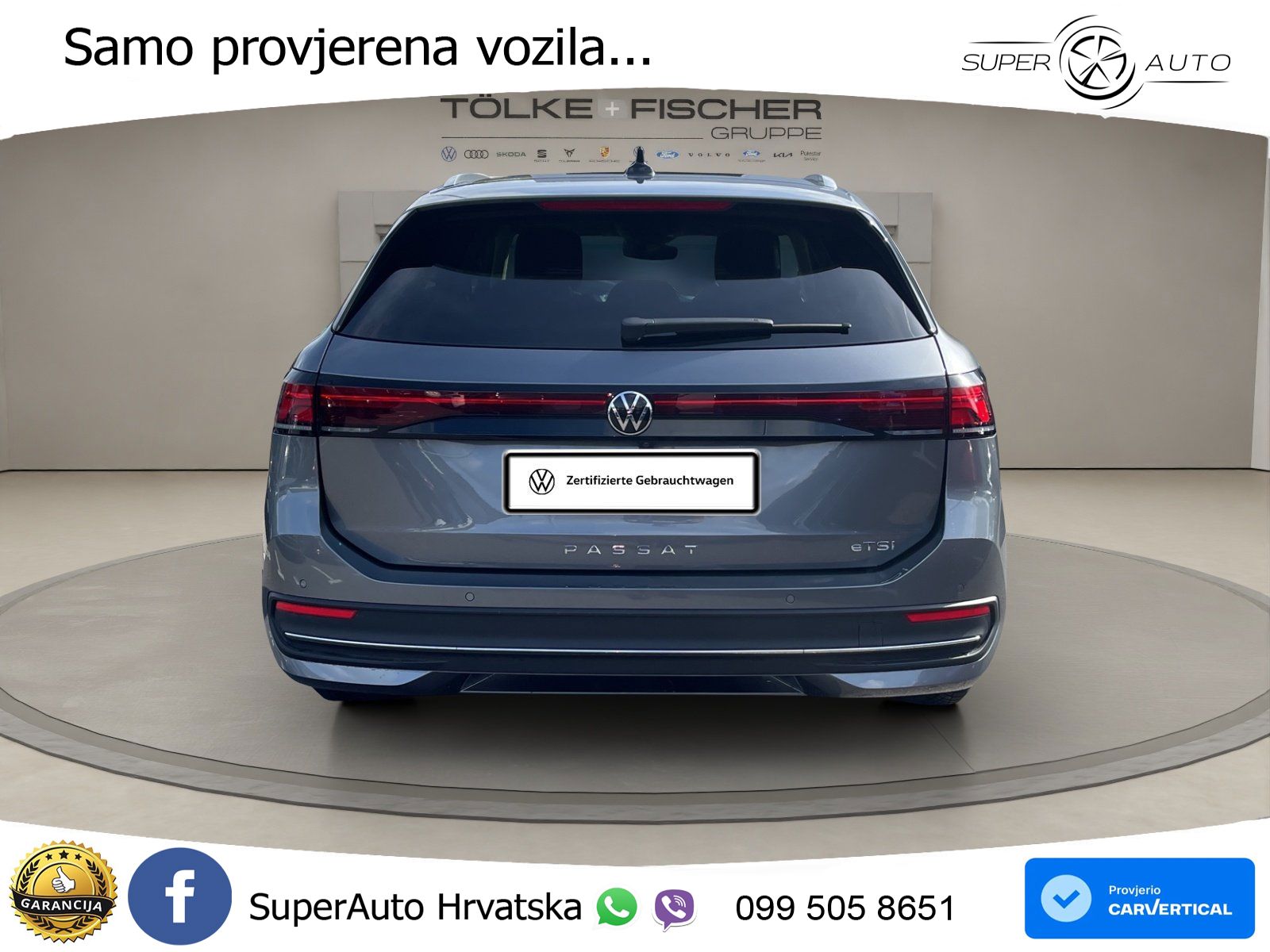 Volkswagen Passat Variant 1.5 eTSI (150 KS) DSG Business LED+GR SJED+ACC