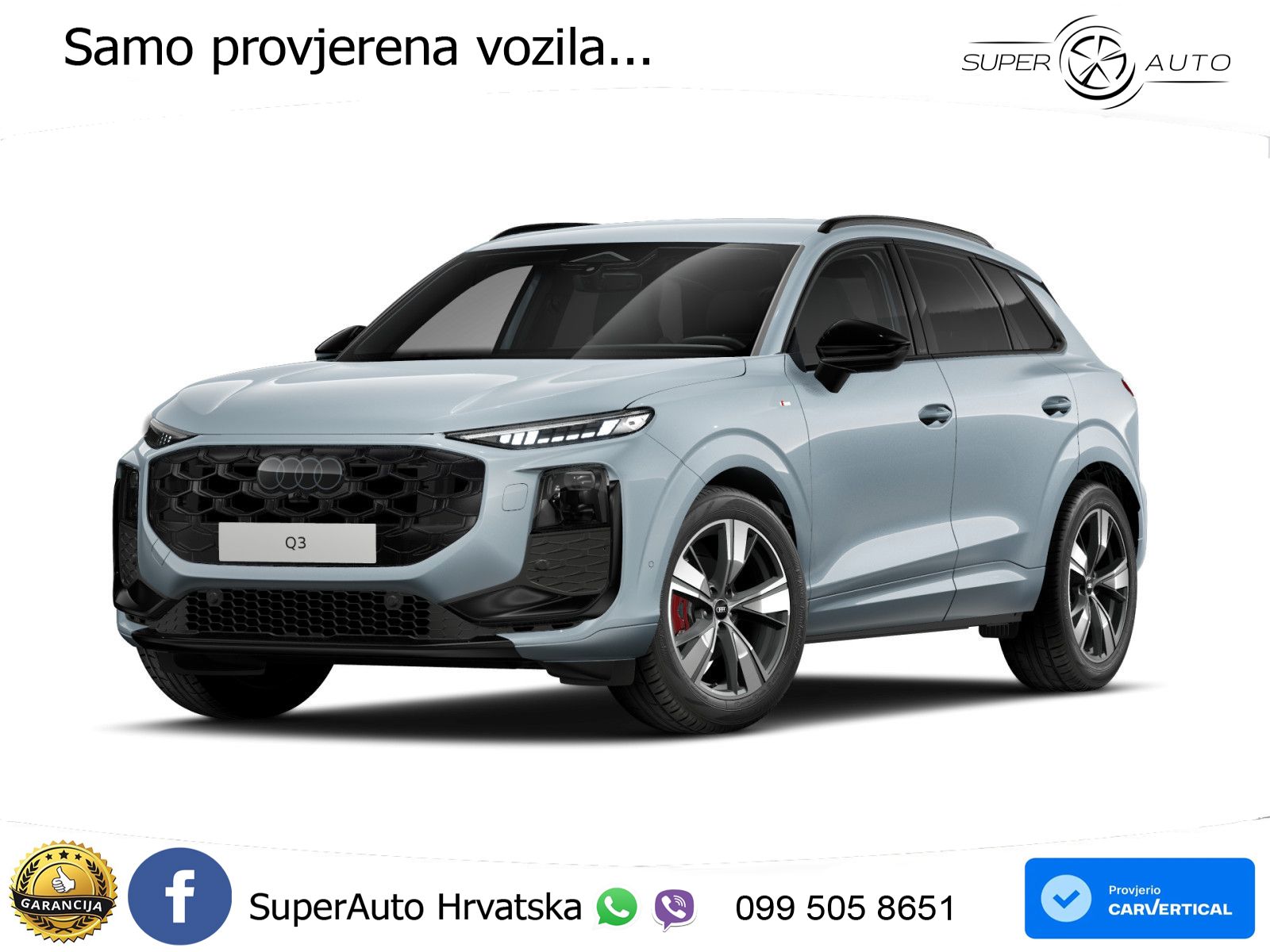 Audi Q3 1.5 TFSI (150 KS) S tronic S line LED+GR SJED+ACC