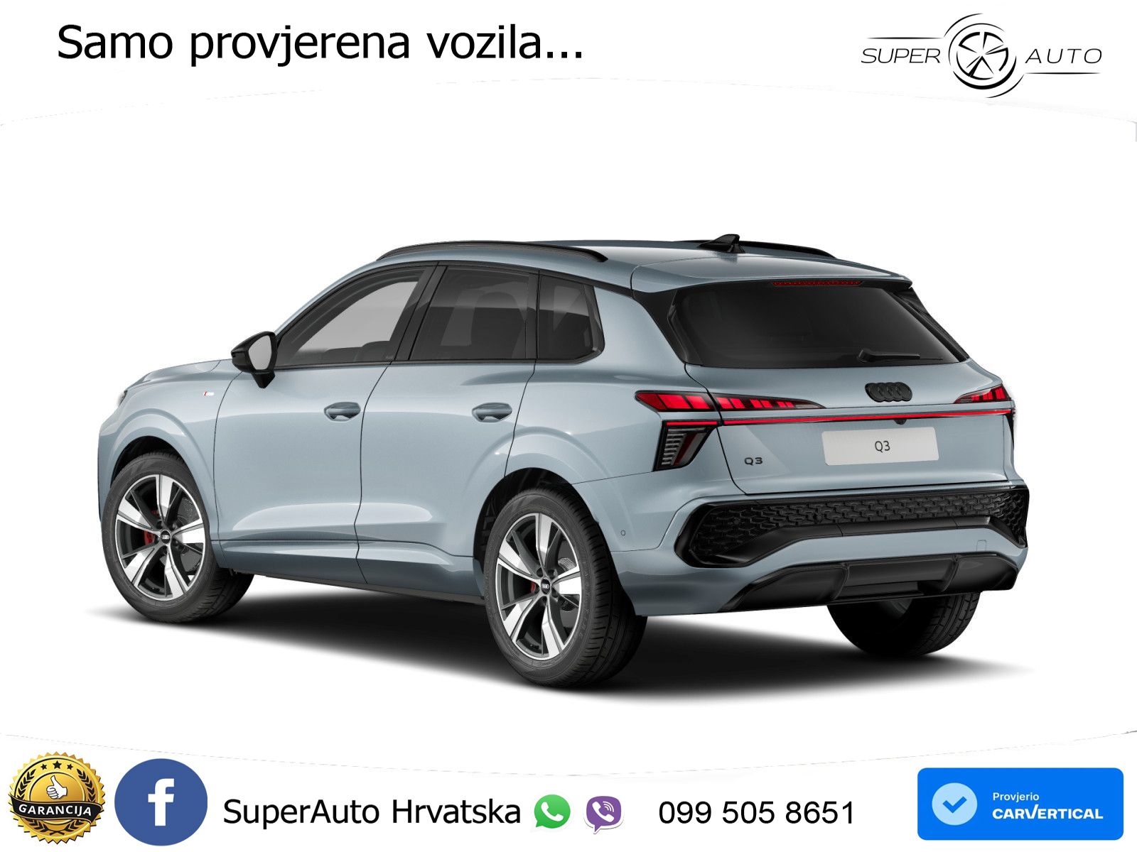 Audi Q3 1.5 TFSI (150 KS) S tronic S line LED+GR SJED+ACC