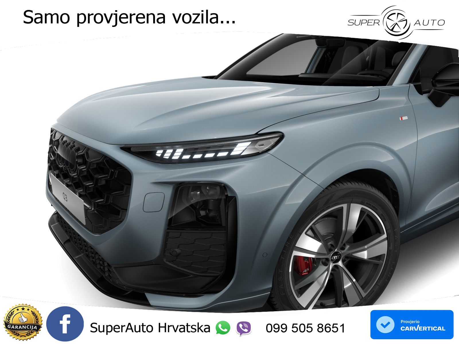Audi Q3 1.5 TFSI (150 KS) S tronic S line LED+GR SJED+ACC