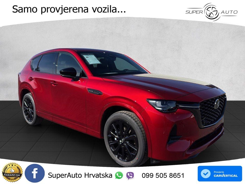Mazda CX-60 3.3 e-Skyactiv D (254 KS) AWD Automatic MATRIX+GR SJED+KAM