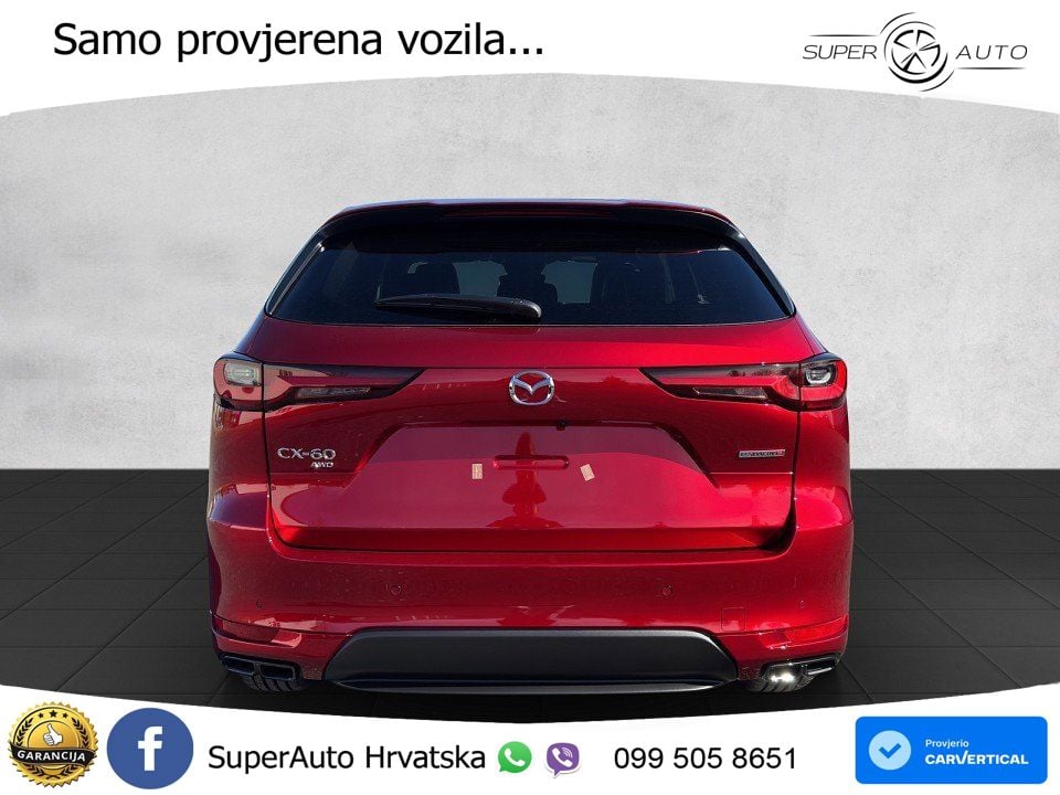 Mazda CX-60 3.3 e-Skyactiv D (254 KS) AWD Automatic MATRIX+GR SJED+KAM