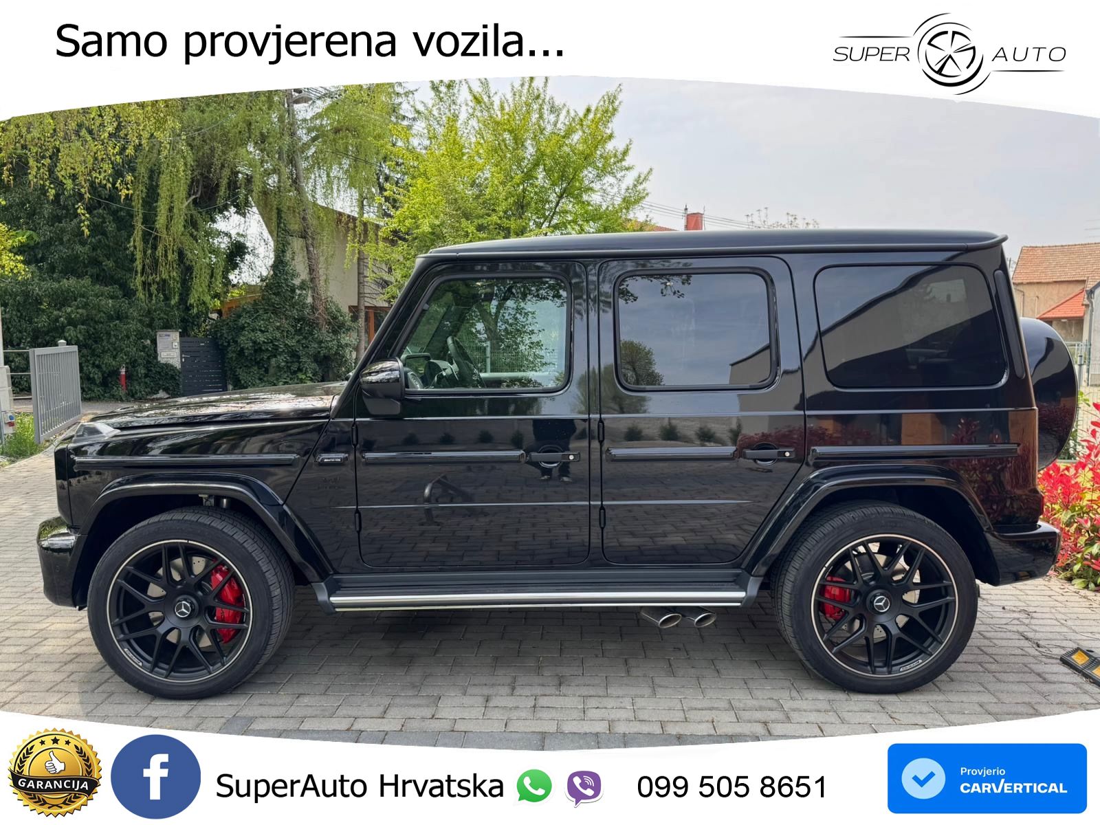 Mercedes AMG G 63 Long V8 (585 KS) 4MATIC 9G-TRONIC AMG SPEEDSHIFT TCT Manufaktur LED+GR SJED+ACC