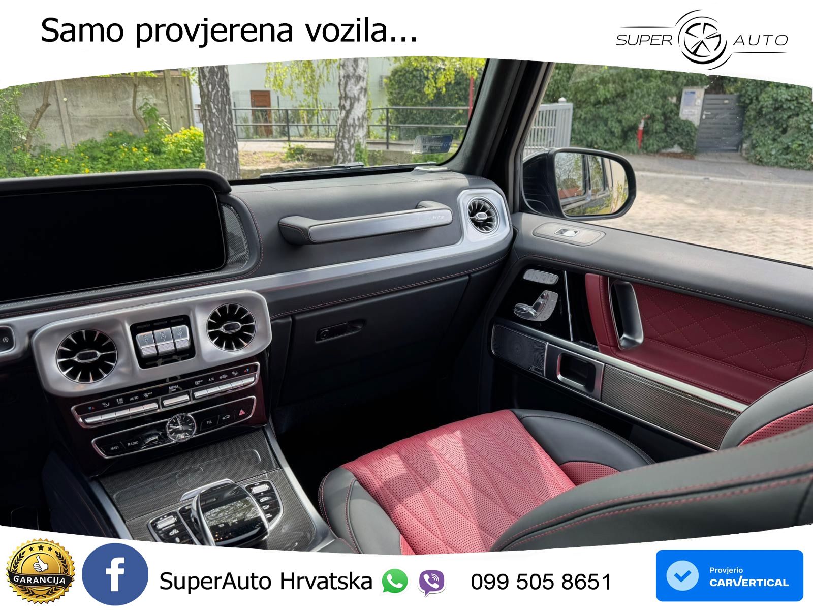 Mercedes AMG G 63 Long V8 (585 KS) 4MATIC 9G-TRONIC AMG SPEEDSHIFT TCT Manufaktur LED+GR SJED+ACC