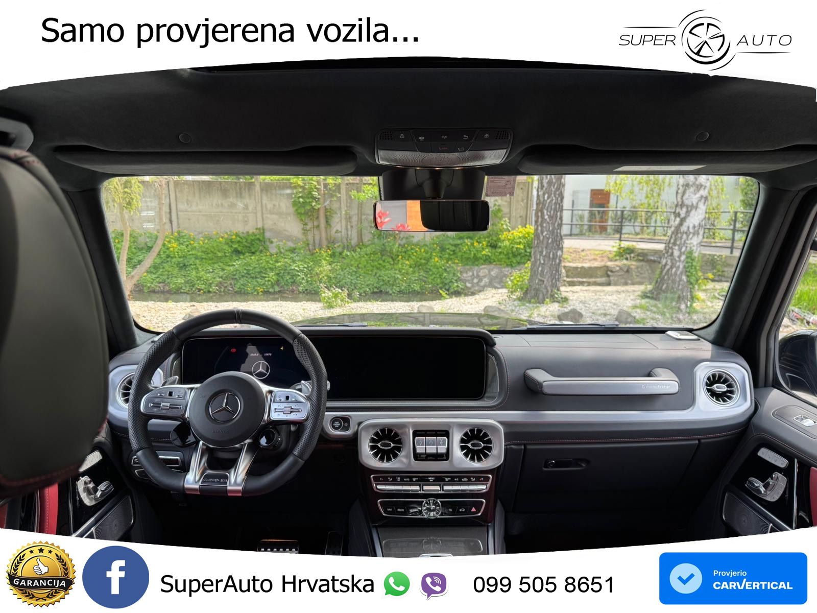 Mercedes AMG G 63 Long V8 (585 KS) 4MATIC 9G-TRONIC AMG SPEEDSHIFT TCT Manufaktur LED+GR SJED+ACC