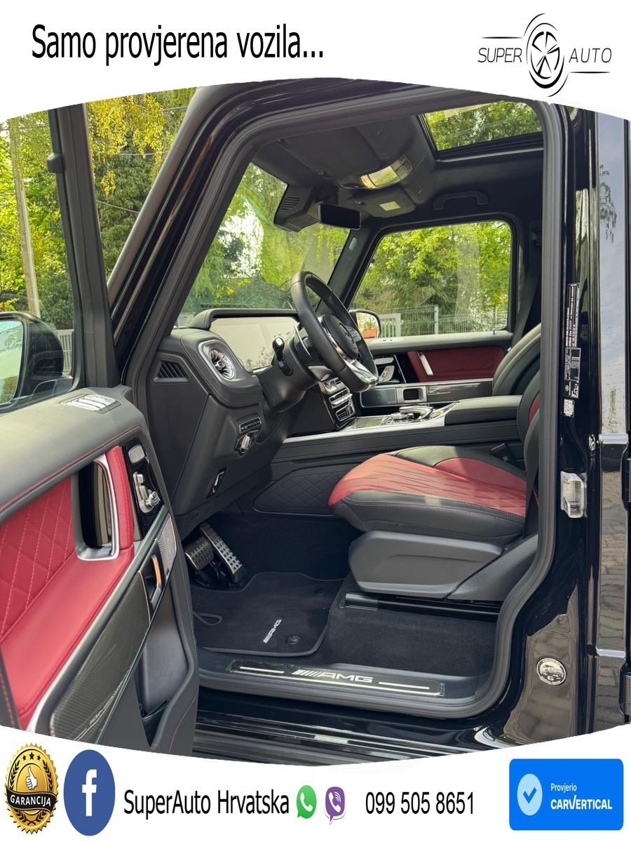 Mercedes AMG G 63 Long V8 (585 KS) 4MATIC 9G-TRONIC AMG SPEEDSHIFT TCT Manufaktur LED+GR SJED+ACC