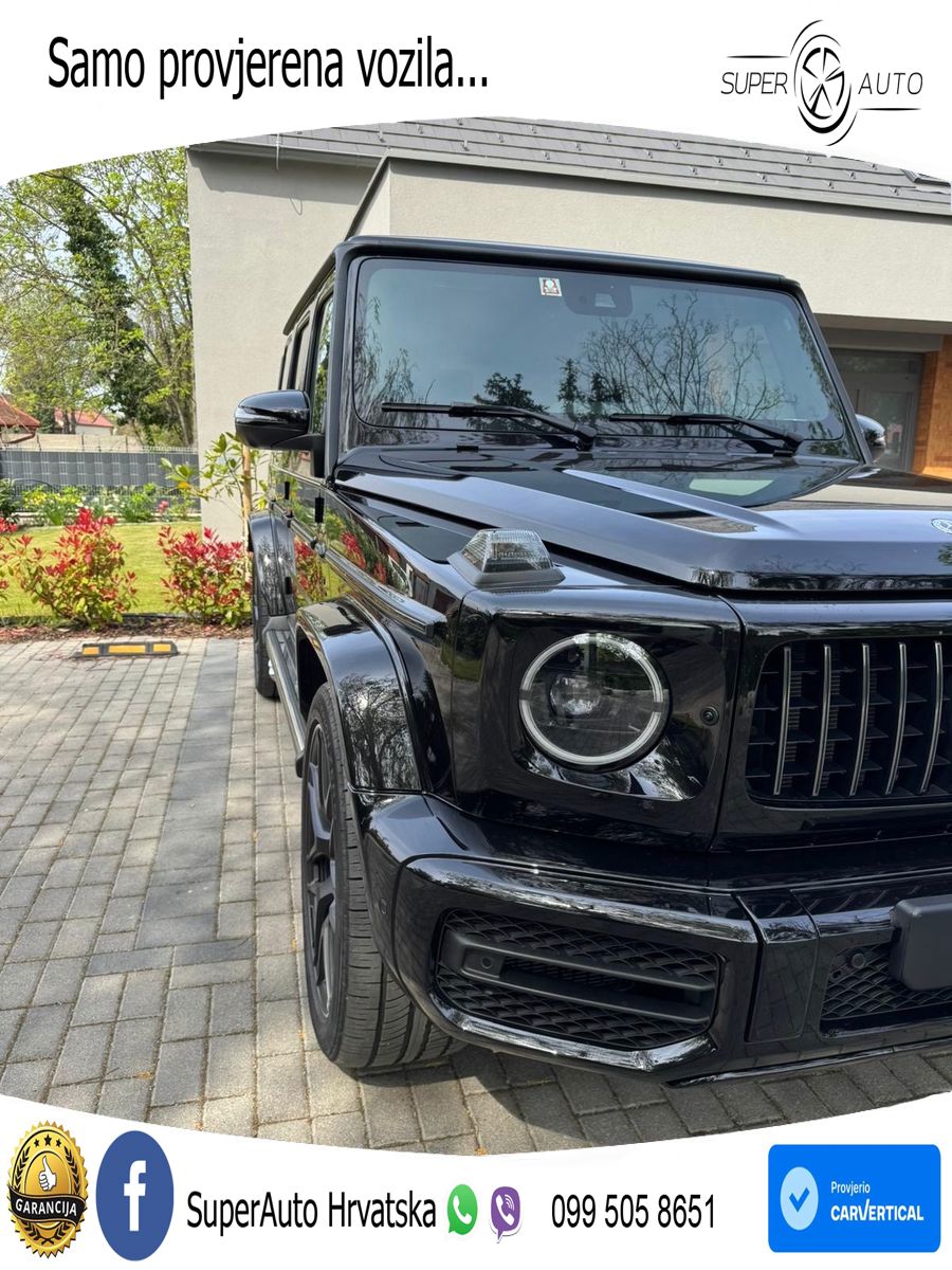 Mercedes AMG G 63 Long V8 (585 KS) 4MATIC 9G-TRONIC AMG SPEEDSHIFT TCT Manufaktur LED+GR SJED+ACC