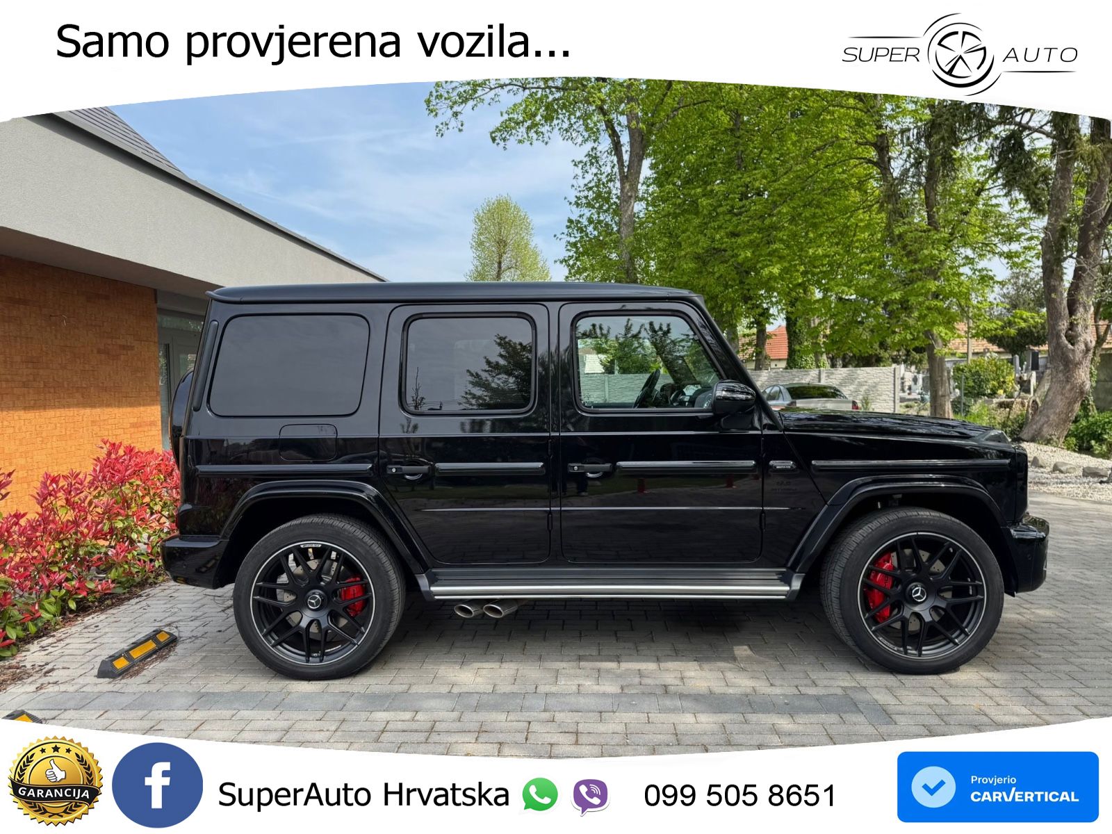 Mercedes AMG G 63 Long V8 (585 KS) 4MATIC 9G-TRONIC AMG SPEEDSHIFT TCT Manufaktur LED+GR SJED+ACC