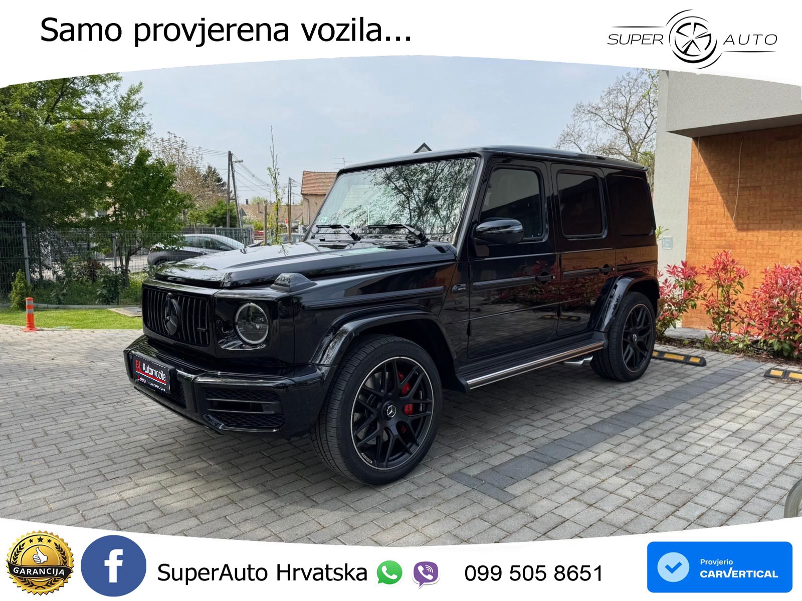 Mercedes AMG G 63 Long V8 (585 KS) 4MATIC 9G-TRONIC AMG SPEEDSHIFT TCT Manufaktur LED+GR SJED+ACC