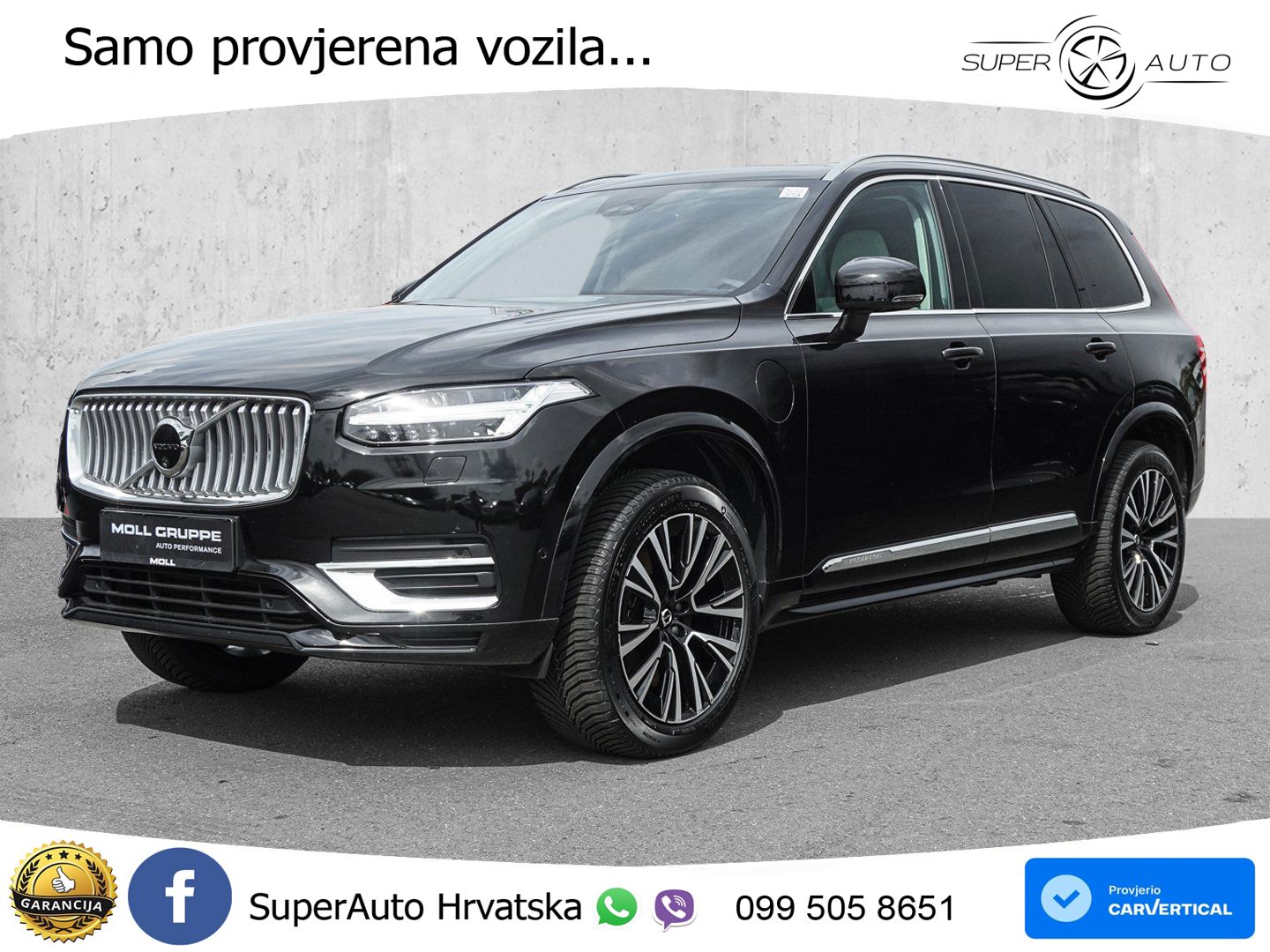 Volvo XC90 2.0 T8 AWD Automatic ACC+HEAD+4xGR SJED+360+PANO