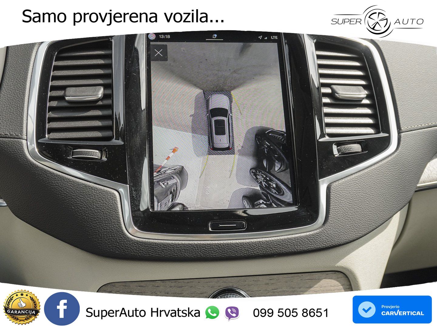 Volvo XC90 2.0 T8 AWD Automatic ACC+HEAD+4xGR SJED+360+PANO