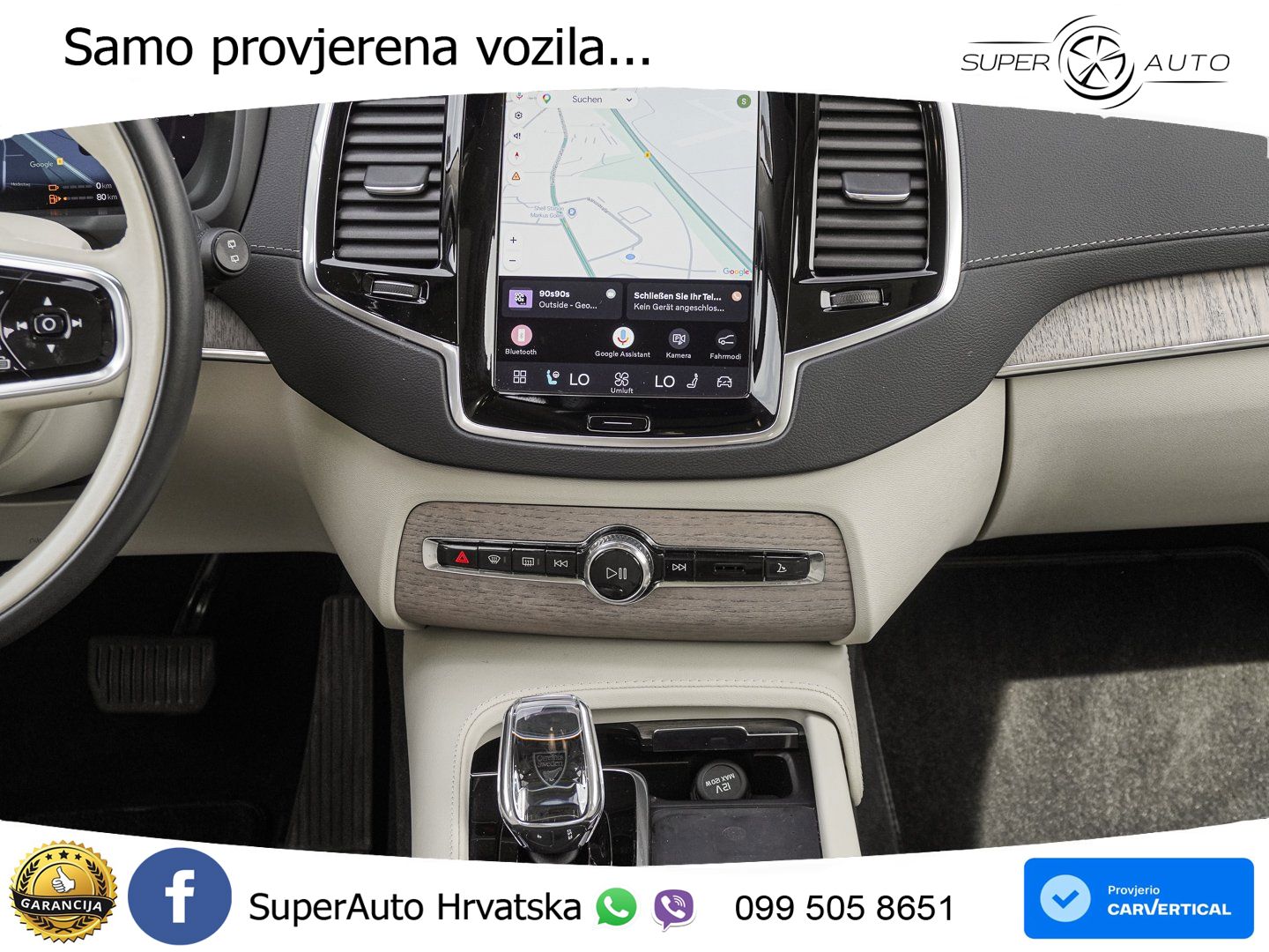 Volvo XC90 2.0 T8 AWD Automatic ACC+HEAD+4xGR SJED+360+PANO