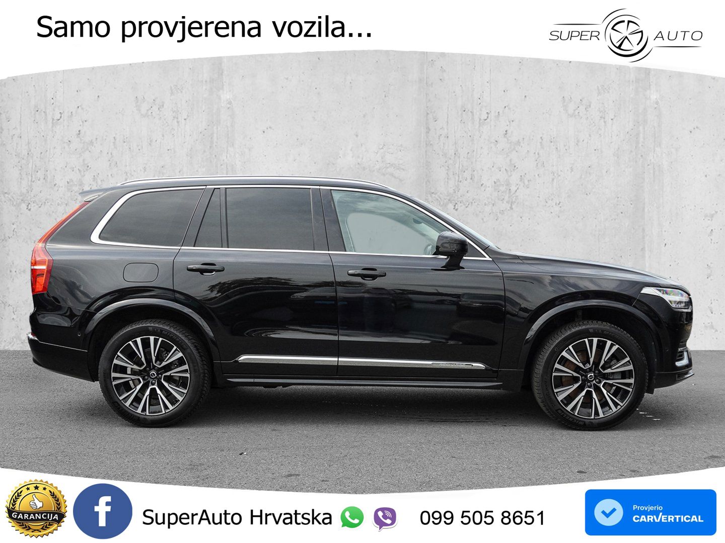 Volvo XC90 2.0 T8 AWD Automatic ACC+HEAD+4xGR SJED+360+PANO