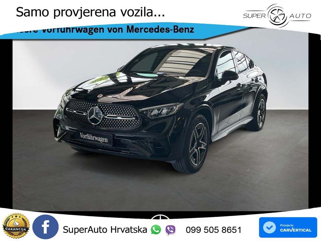 Mercedes GLC Coupe 220d (197 KS) 4MATIC 9G-TRONIC AMG ACC+GR SJED+360+PANO