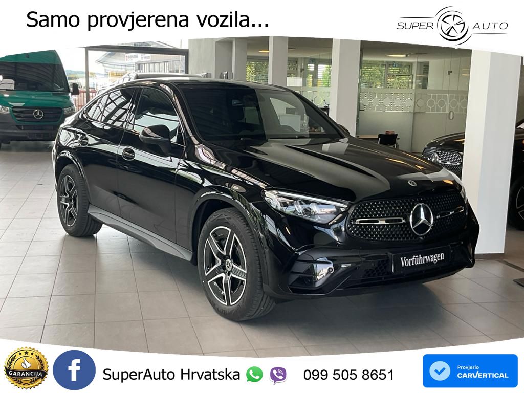 Mercedes GLC Coupe 220d (197 KS) 4MATIC 9G-TRONIC AMG ACC+GR SJED+360+PANO