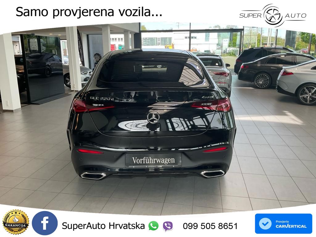 Mercedes GLC Coupe 220d (197 KS) 4MATIC 9G-TRONIC AMG ACC+GR SJED+360+PANO