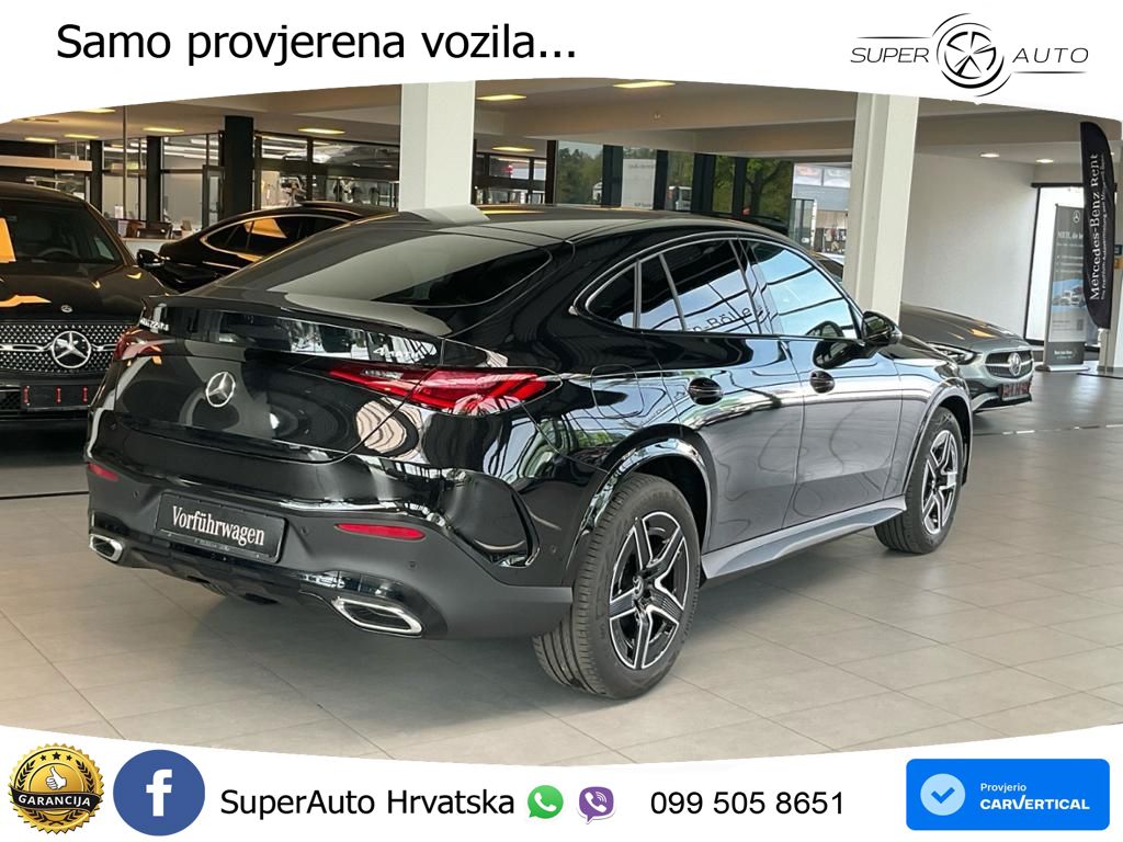 Mercedes GLC Coupe 220d (197 KS) 4MATIC 9G-TRONIC AMG ACC+GR SJED+360+PANO