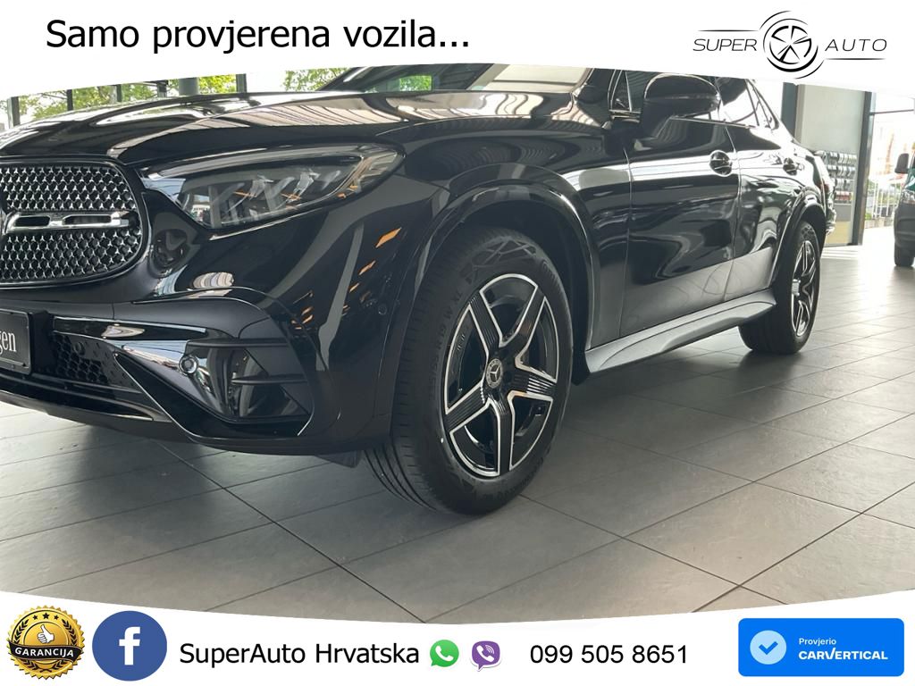 Mercedes GLC Coupe 220d (197 KS) 4MATIC 9G-TRONIC AMG ACC+GR SJED+360+PANO
