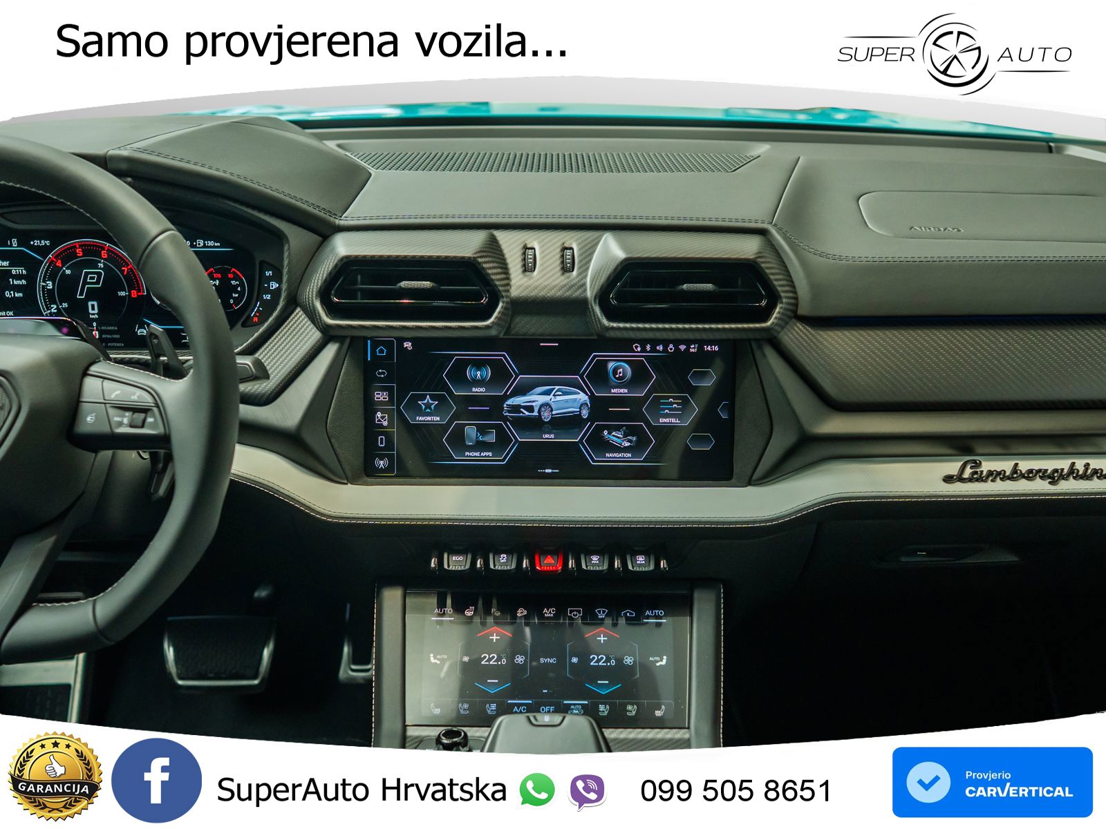 Lamborghini Urus SE 4.0 V8 (800 KS) 4WD Automatic ACC+HEAD+GR SJED+360+PANO