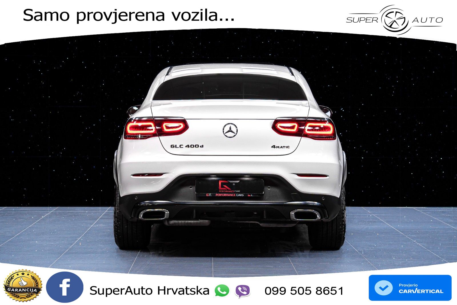 Mercedes GLC Coupe 400d (330 KS) 4MATIC 9G-TRONIC AMG LED+GR SJED+ACC
