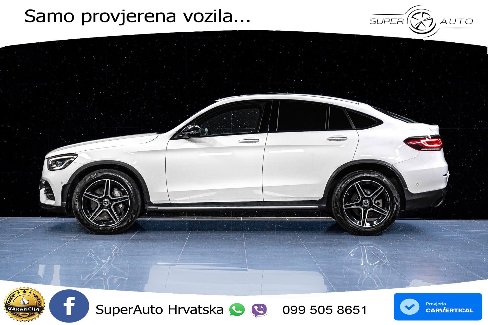 Mercedes GLC Coupe 400d (330 KS) 4MATIC 9G-TRONIC AMG LED+GR SJED+ACC