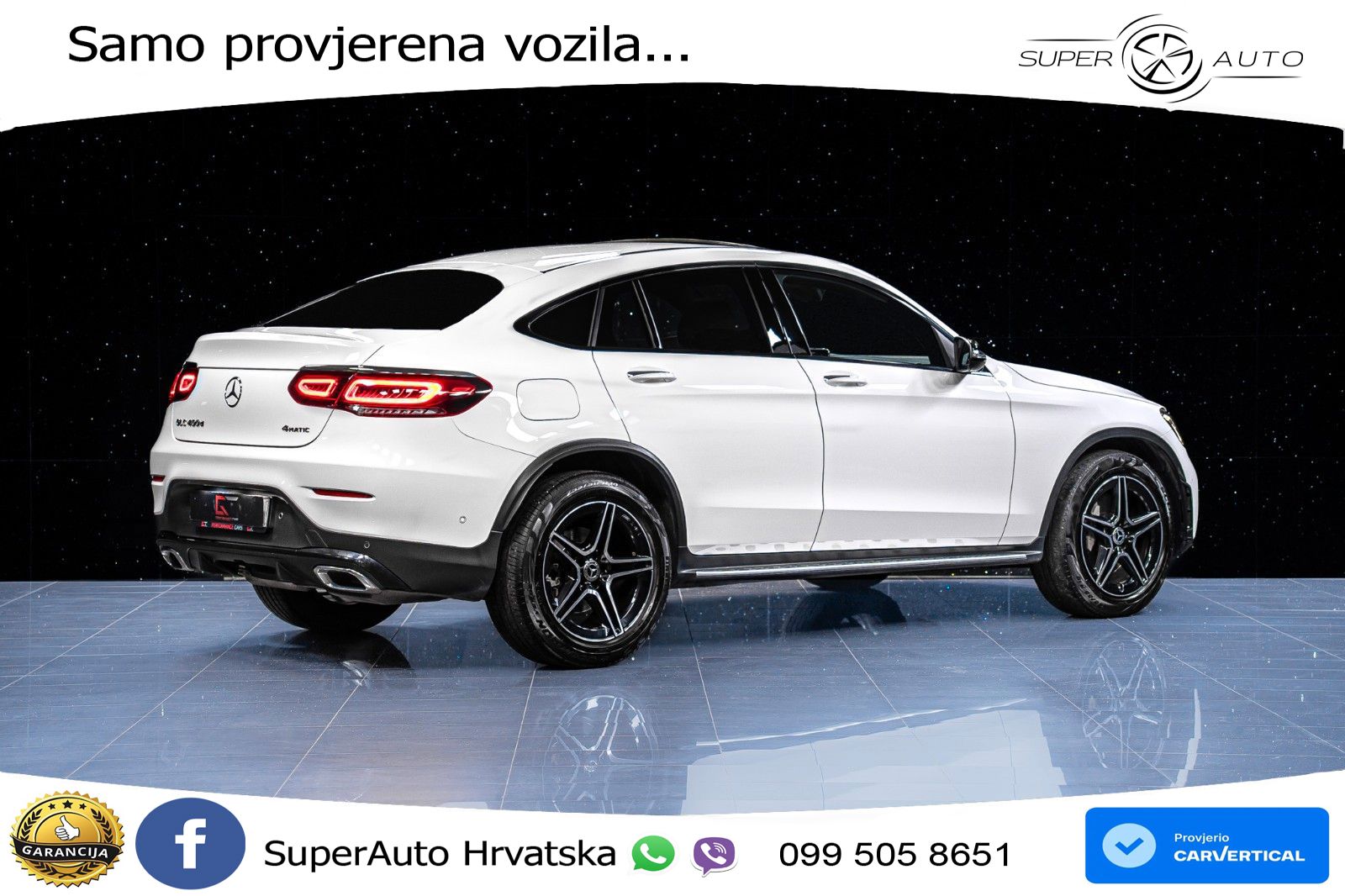 Mercedes GLC Coupe 400d (330 KS) 4MATIC 9G-TRONIC AMG LED+GR SJED+ACC
