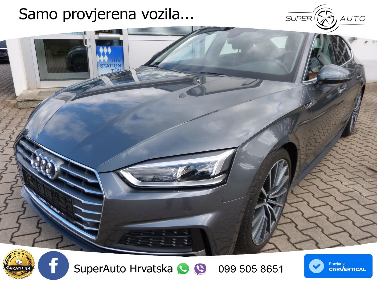 Audi A5 Sportback 40 TDI (190 KS) S tronic S line