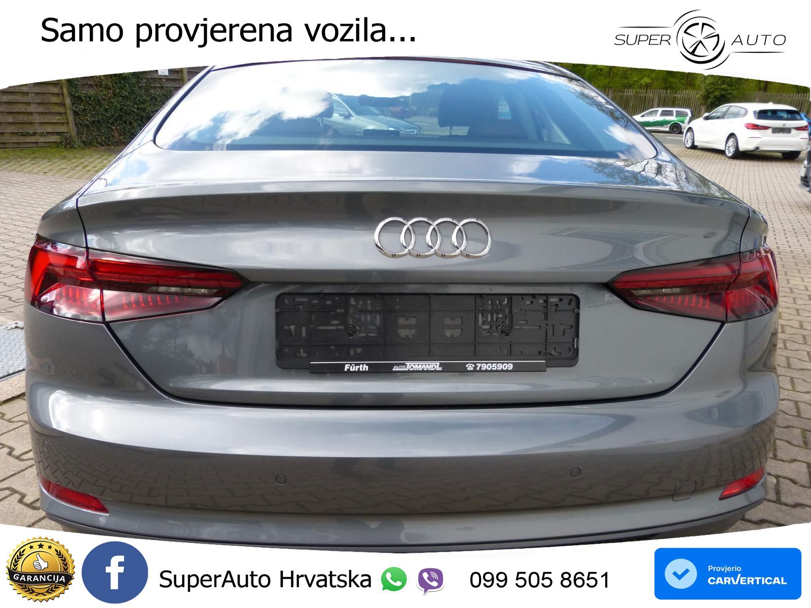 Audi A5 Sportback 40 TDI (190 KS) S tronic S line